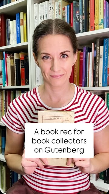 Book rec for book collectors: Janet Ing (Freeman) on Gutenbe