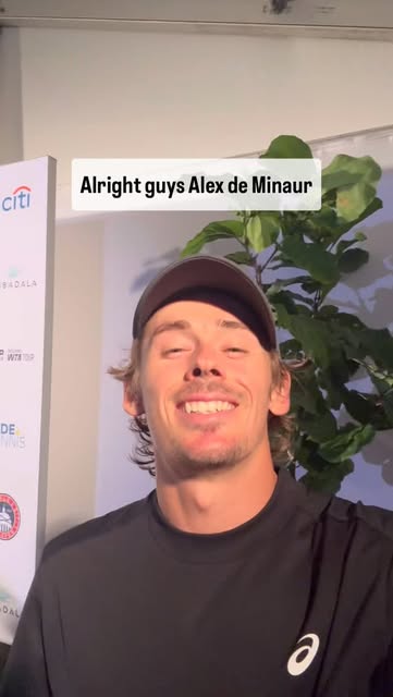 “2025 here we go” 🙌
@alexdeminaur #tennis #atptour #demina