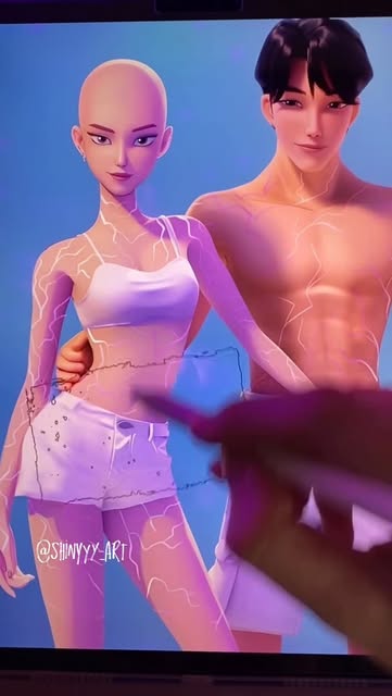 💜Part 1 : Rumi and Jinu’s wedding 🥰✨ #kpopdemonhunters #gl