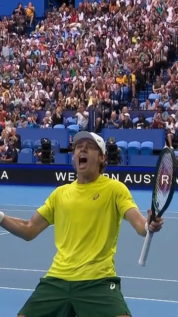There’s grit. And then there’s de Minaur 😈
D.C. was never