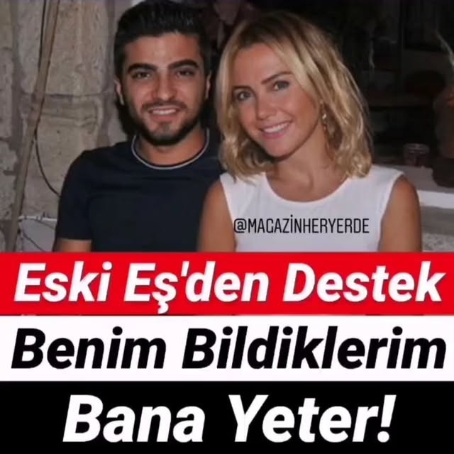 📌Ece Erken'e eski eşi Serkan Uçar'dan destek!
🔸Evli ve iki