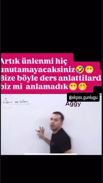 Ünlem işaretini artık unutmazsınız 🍀😅
Böyle anlatan hoca