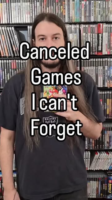 Canceled games, that I'm still not over.
This is my first