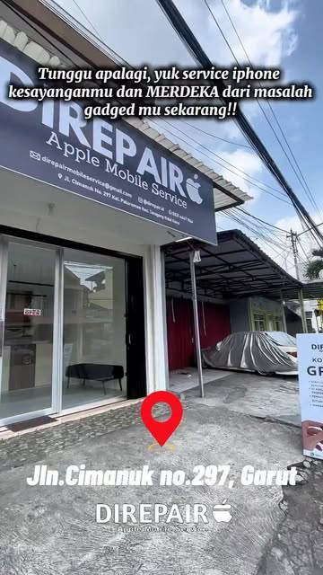 MERDEKA dari iPhone rusak!
Layar retak? 🔧
Baterai cepat hab
