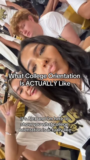freshman orientation @ CU Boulder ๐๐ still canโt believe t