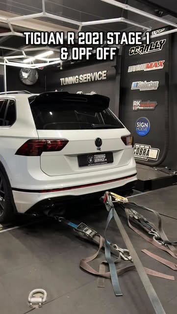 —VOLKSWAGEN TIGUAN R—
Stage 1 + OPF off. Deze 2021 Tiguan R