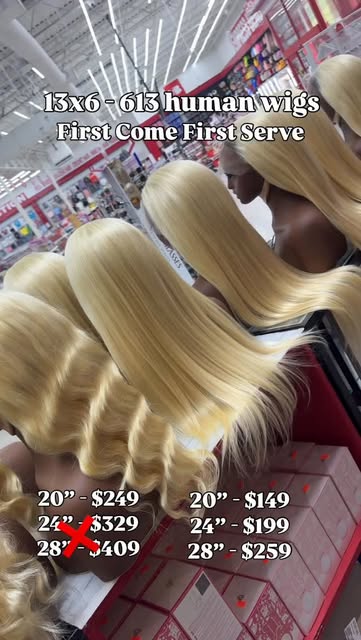 Unbelievable 13x6-613 Sale 👱🏽♀️👱🏽♀️
First come first
