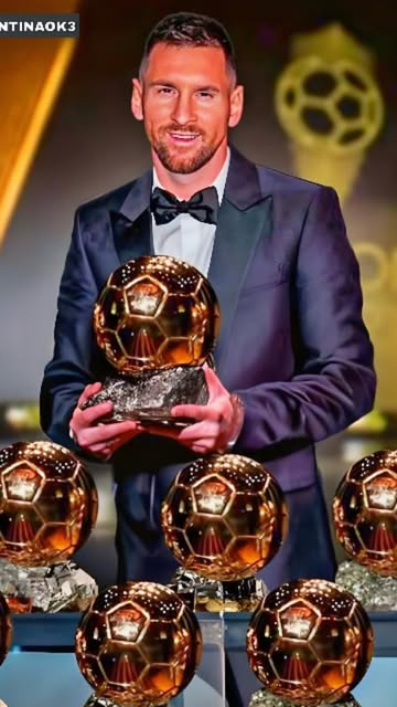 Leo Messi el goat 8 balones de oro el mejor jugador de todos