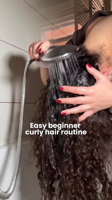 easy beginner, curly hair routine also affordable ✅
I bough