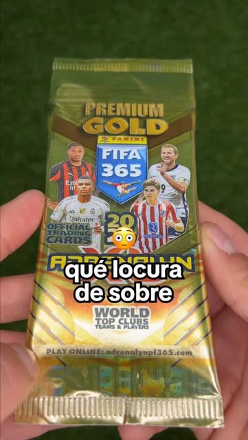 🚨 Todo lo que contiene el sobre PREMIUM ORO de PANINI FIFA