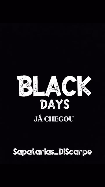💥A BLACK DAYS, CHEGOU!!💥
Aproveite esta magnífica oportuni
