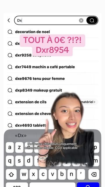 🔥 CODE PROMO : dxr8954
✨ Nouveau sur @temu ? Obtiens des ar