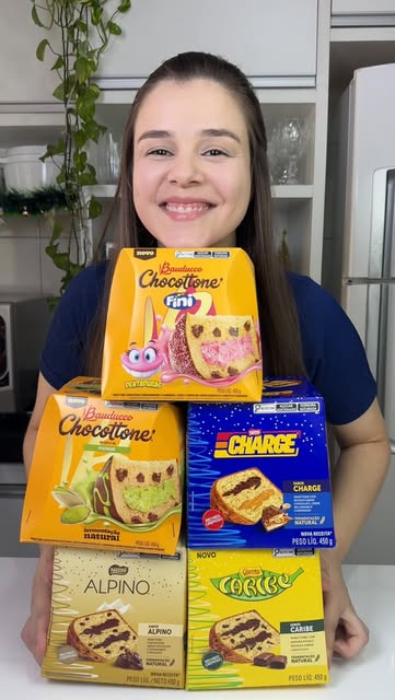 Qual desses sabores você já provou ou provaria?
#panetone