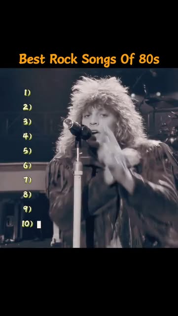 Some top rock songs from the 80s
Follow(@classic_music__hits
