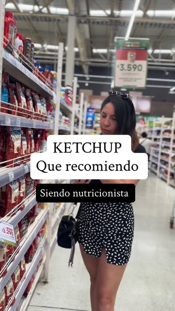 Ketchup que recomiendo siendo nutricionista 🍅🛒
Les juro q