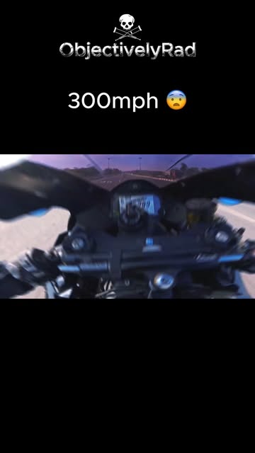 Riding a motorcycle at 300 mph is far beyond anything a norm