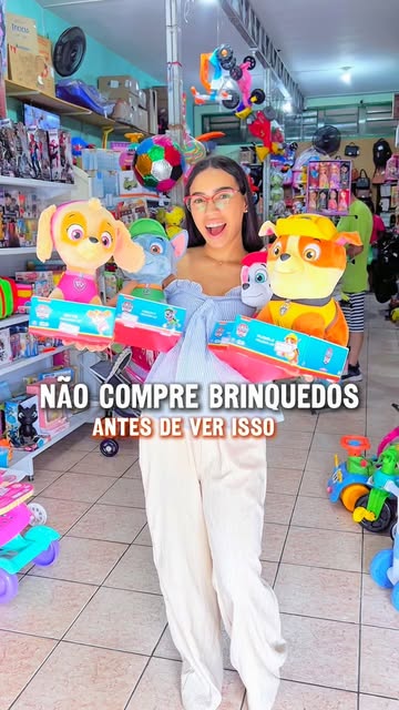 Não comprem brinquedos antes de ver essa loja 🧸✨
Preço bom,