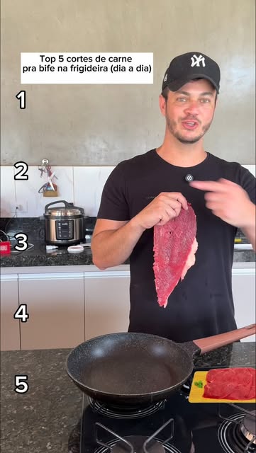 Esses são os cortes mais usados e certeiros pra fazer bife f