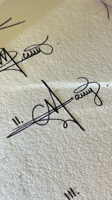How to sign the letter M?❤️
pen: @conklinpens_official
@yaf