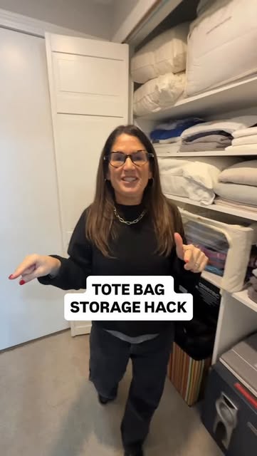 My favorite tote bag hack! Link in bio if you want to sign u
