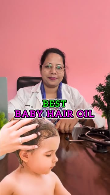 Gentle baby hair care starts with the right oil 💆♂️👶
A go