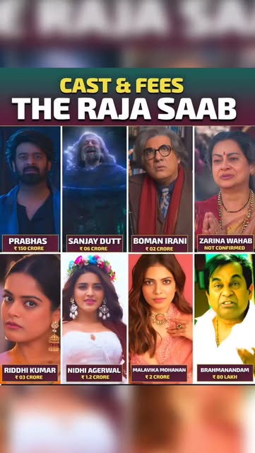 ✨ THE RAJA SAAB – A GRAND CELEBRATION OF STARS & STORY ✨
• T