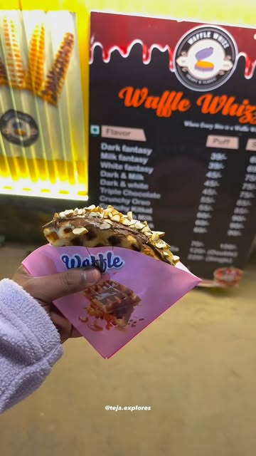 Waffle starting at 39rs/- only!!
Do follow @teja.explores ❤️