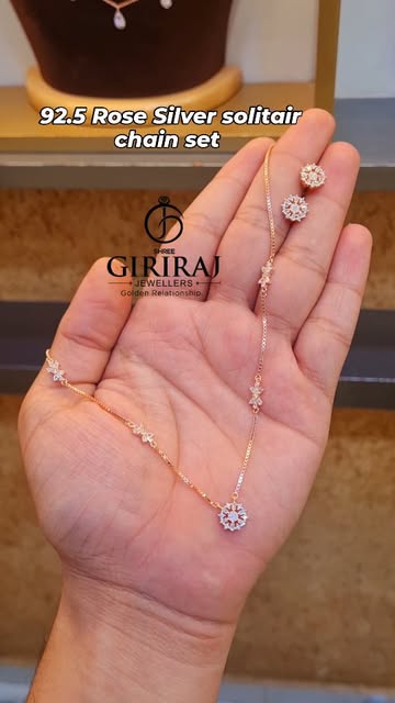 92.5 Rose Silver Exclusive chain set
new collection 💫
.
.