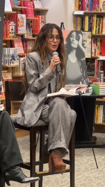 "Paradise" star Sarah Shahi reads an excerpt from her new bo