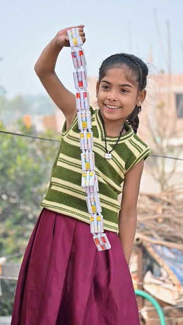 How to make a jacob's ladder toy #shorts #experiment
