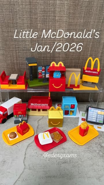 Little McDonald’s - Miniaturas do Méqui
Vem ver a coleção