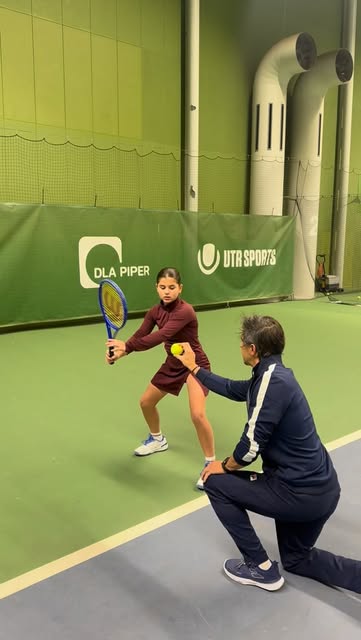 Forehand exercise to work on the motion and help understand