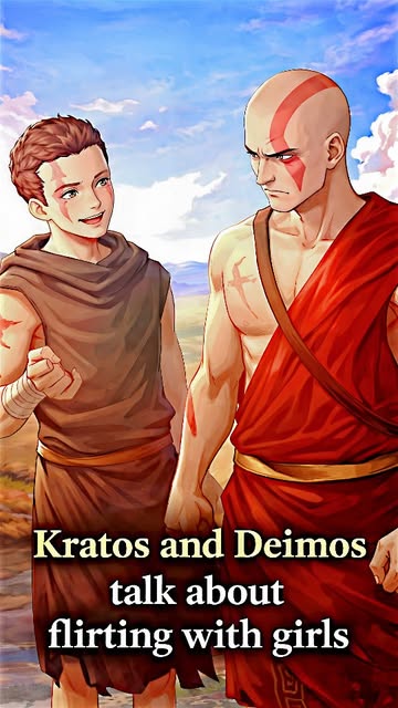 Kratos & Deimos Talk about Flirting with Girls
Kratos and D