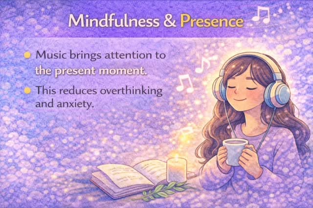 Music doesnโt just entertain us โ it heals us.
It calms the