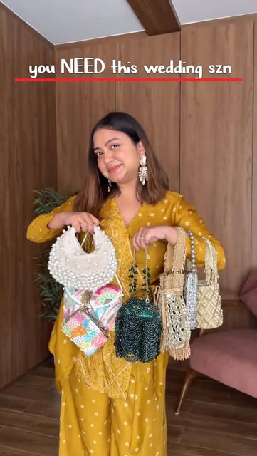 THE ONLY BAGS YOU NEED THIS WEDDING SZN‼️
Bag 1: @houseofsio