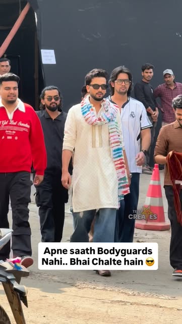 Elvish Yadav spotted on the Sets of Laughter Chefs.