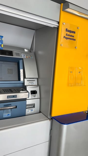 Pane no sistema do Banco do Brasil nessa manhã. Aplicativo s