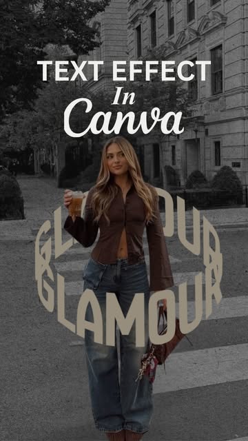 TypeCraft is such a fun Canva app , it helps you shape your