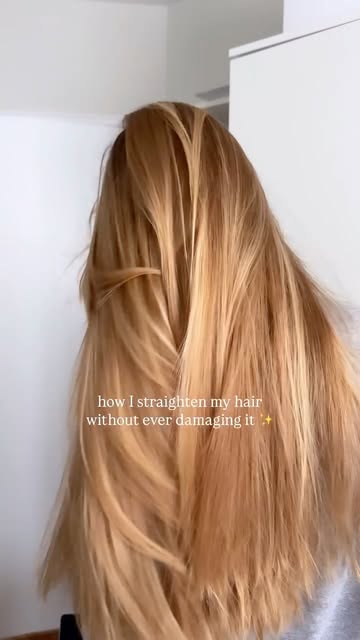 If your hair feels dry after straightening, it’s not the too