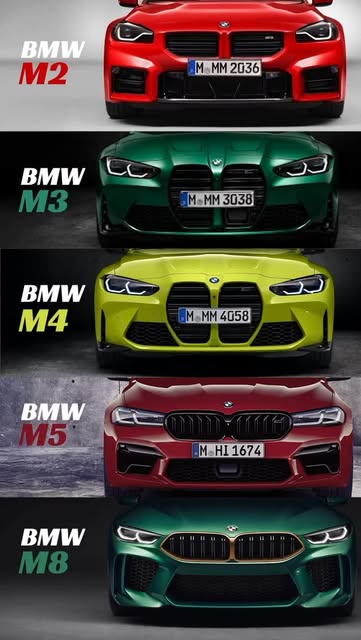 All BMW M cars explained in under 30 seconds.
But here’s wha