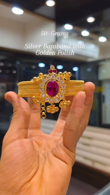 Call: 91130 49029 or DM for orders
Silver Bajuband with gold