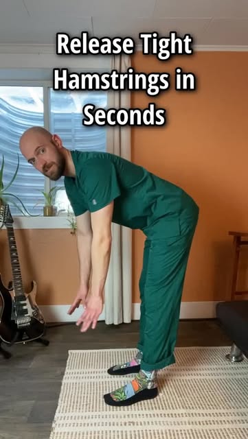 Relieve Tight Hamstrings in Seconds #mobility #flexibility #