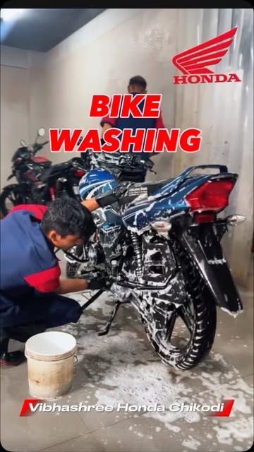 Care that your Honda 2-Wheeler deserves 🏍️✨
Safe products.