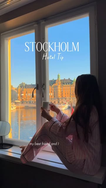 the dreamiest waterfront hotel for our Stockholm winter trip