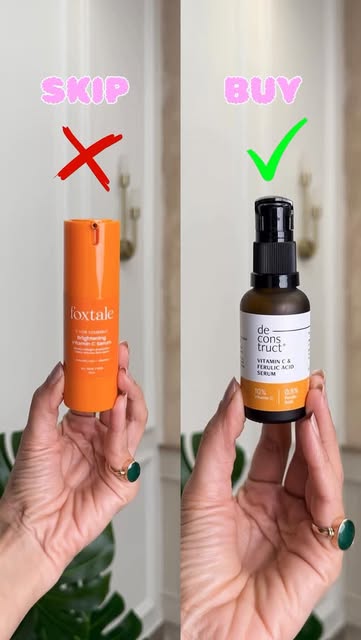 Vitamin C serums to BUY ✅ & SKIP ❎ 🔗Comment ‘link’ to get l