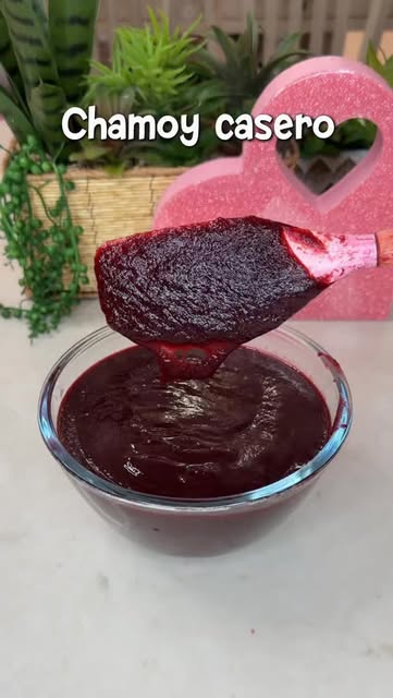 Chamoy casero 🌺 #chamoy #recipe #antojo #viral #reel