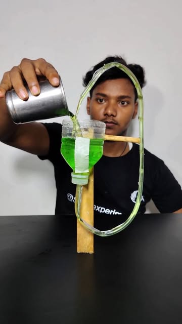 None stop water #fyp #diy #lifehacks #experiment