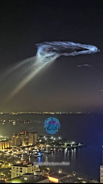 SpaceX's launch on Wednesday morning over Tampa Bay.
What y