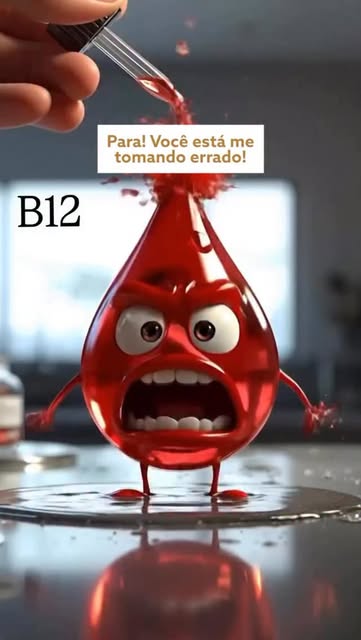 Você tem certeza de que está usando a vitamina B12 da forma