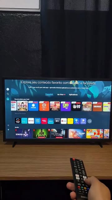 📺✨ Samsung Smart TV 32" HD H5000F 2025 — Entretenimento Com
